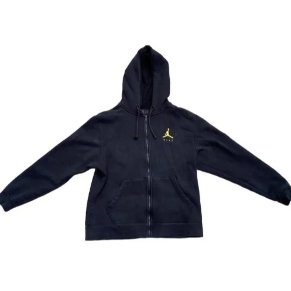 Nike Air Jordan Jumpman Fleece Zip up Hoodie NBA Finals 1998 Game 4 Men's Med - Picture 5 of 6